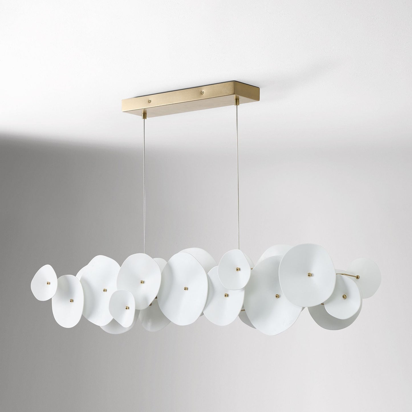 Amara Ceramic Linear Chandelier (50")