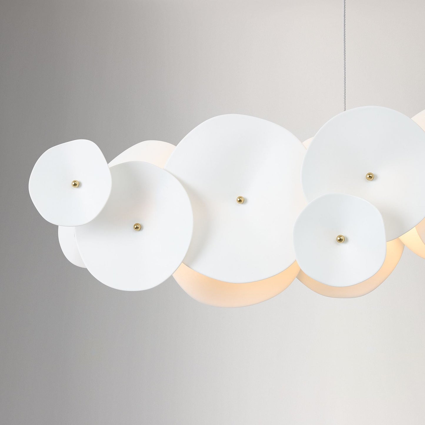 Amara Ceramic Linear Chandelier (50")