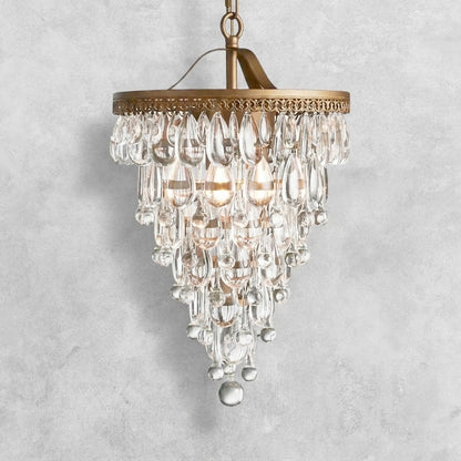 Anabella Round Chandelier 17''23''H