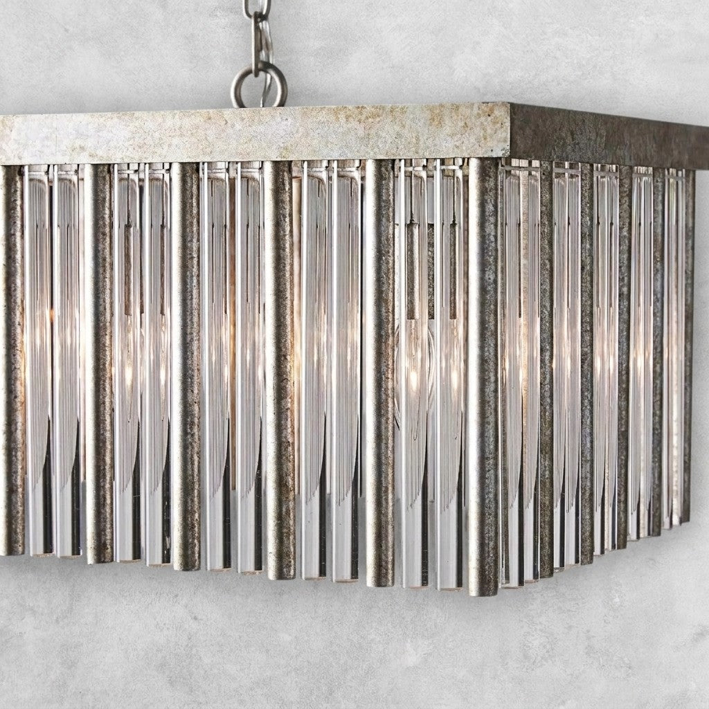 Andalucia Rectangular Chandelier 56"