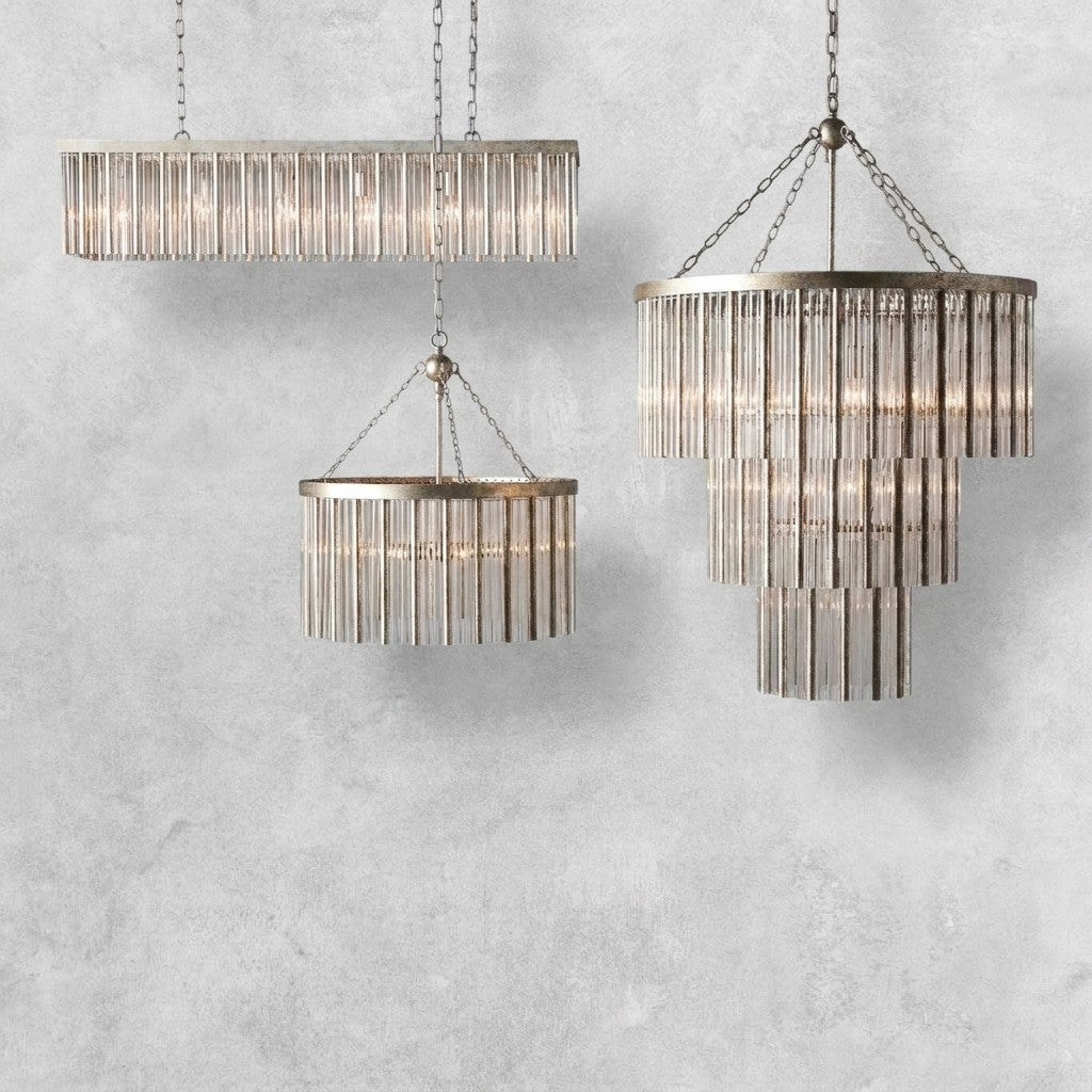Andalucia Rectangular Chandelier 56"