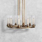 Andreas Round Chandelier 10/12 Light