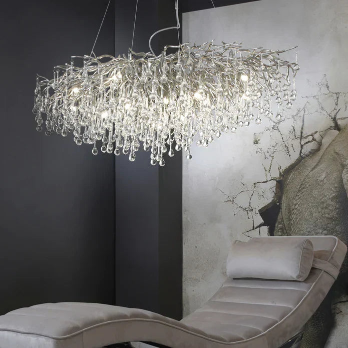 Stunning Tree Branch Crystal Chandelier