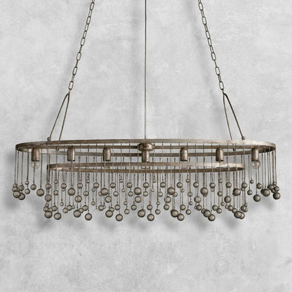 Aubrey 7 Light Oval Chandelier