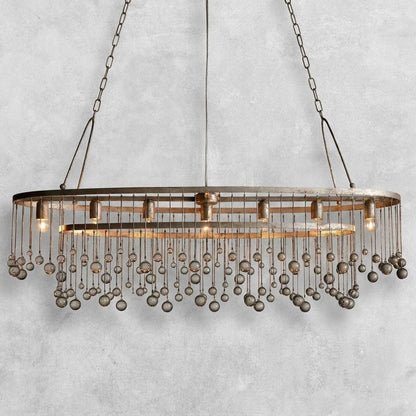 Aubrey 7 Light Oval Chandelier