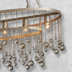 Aubrey 7 Light Oval Chandelier