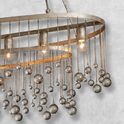 Aubrey 7 Light Oval Chandelier
