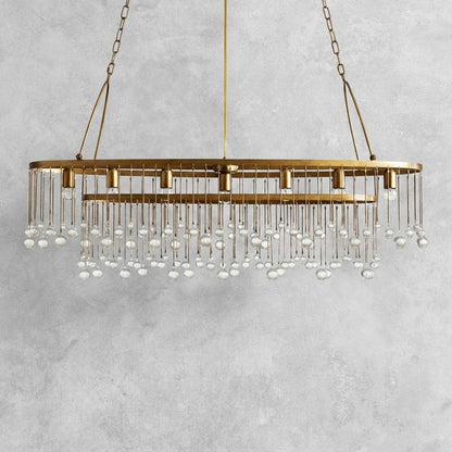 Aubrey 7 Light Oval Chandelier
