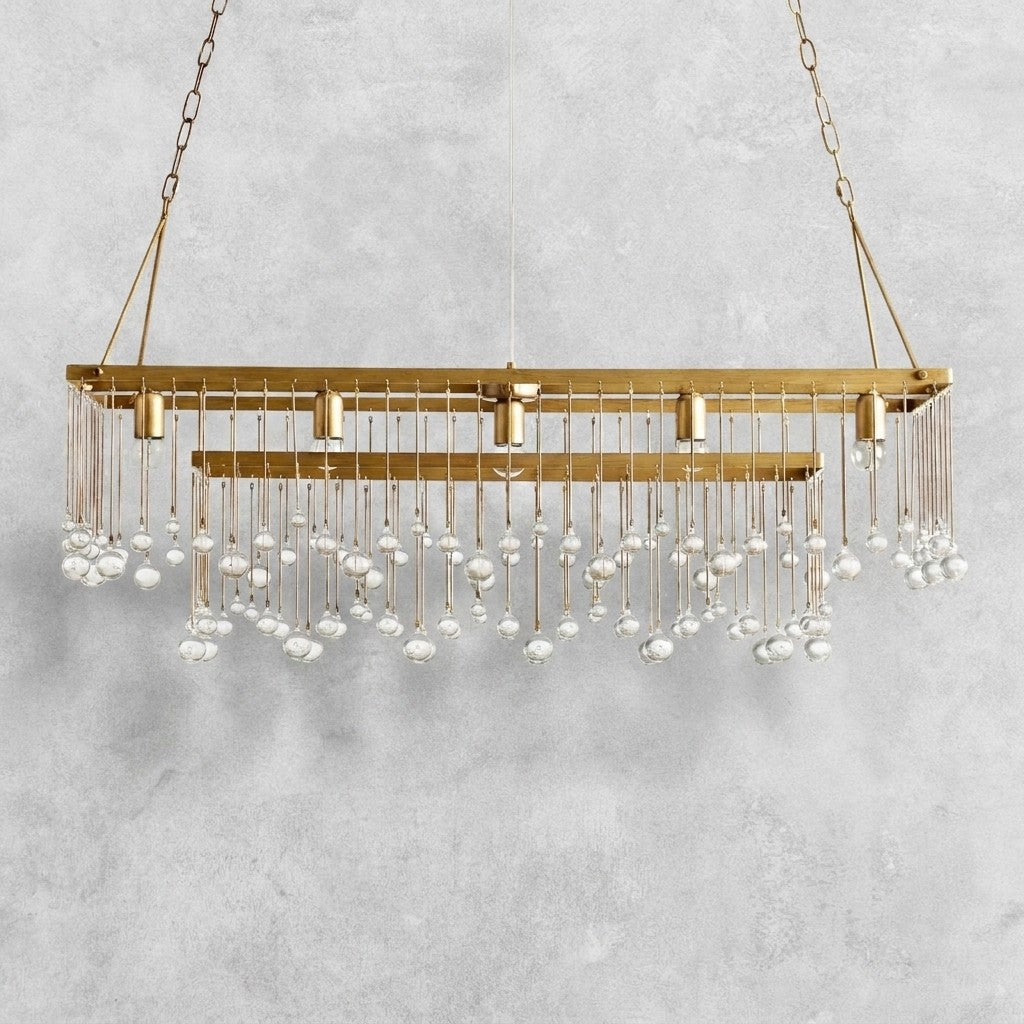 Aubrey Rectangular Chandelier 47''60''
