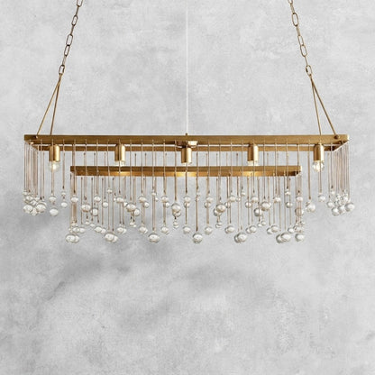 Aubrey Rectangular Chandelier 47''60''