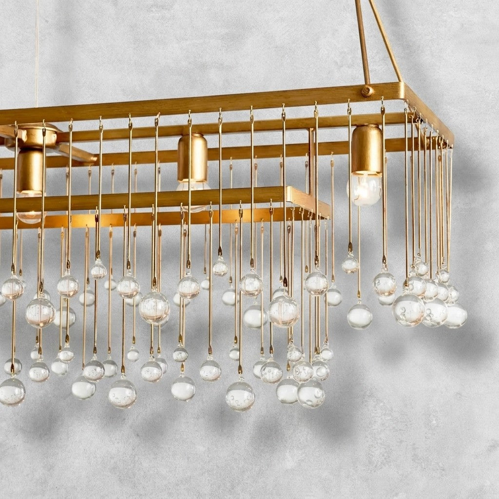 Aubrey Rectangular Chandelier 47''60''