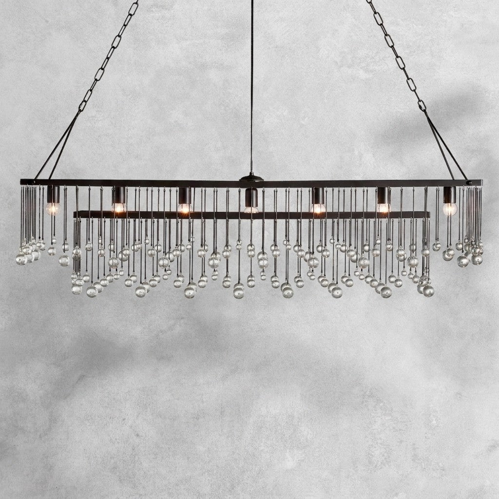 Aubrey Rectangular Chandelier 47''60''