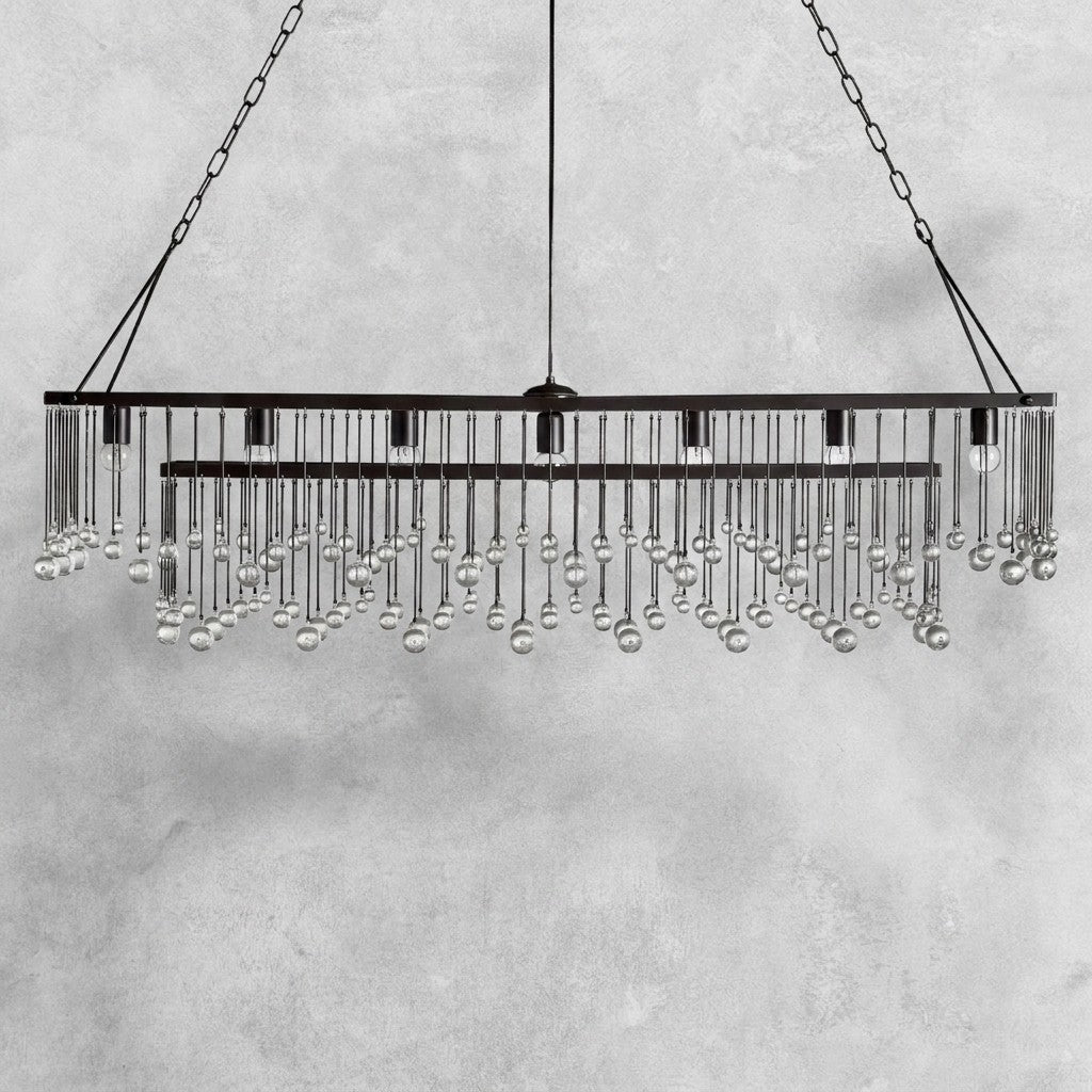 Aubrey Rectangular Chandelier 47''60''