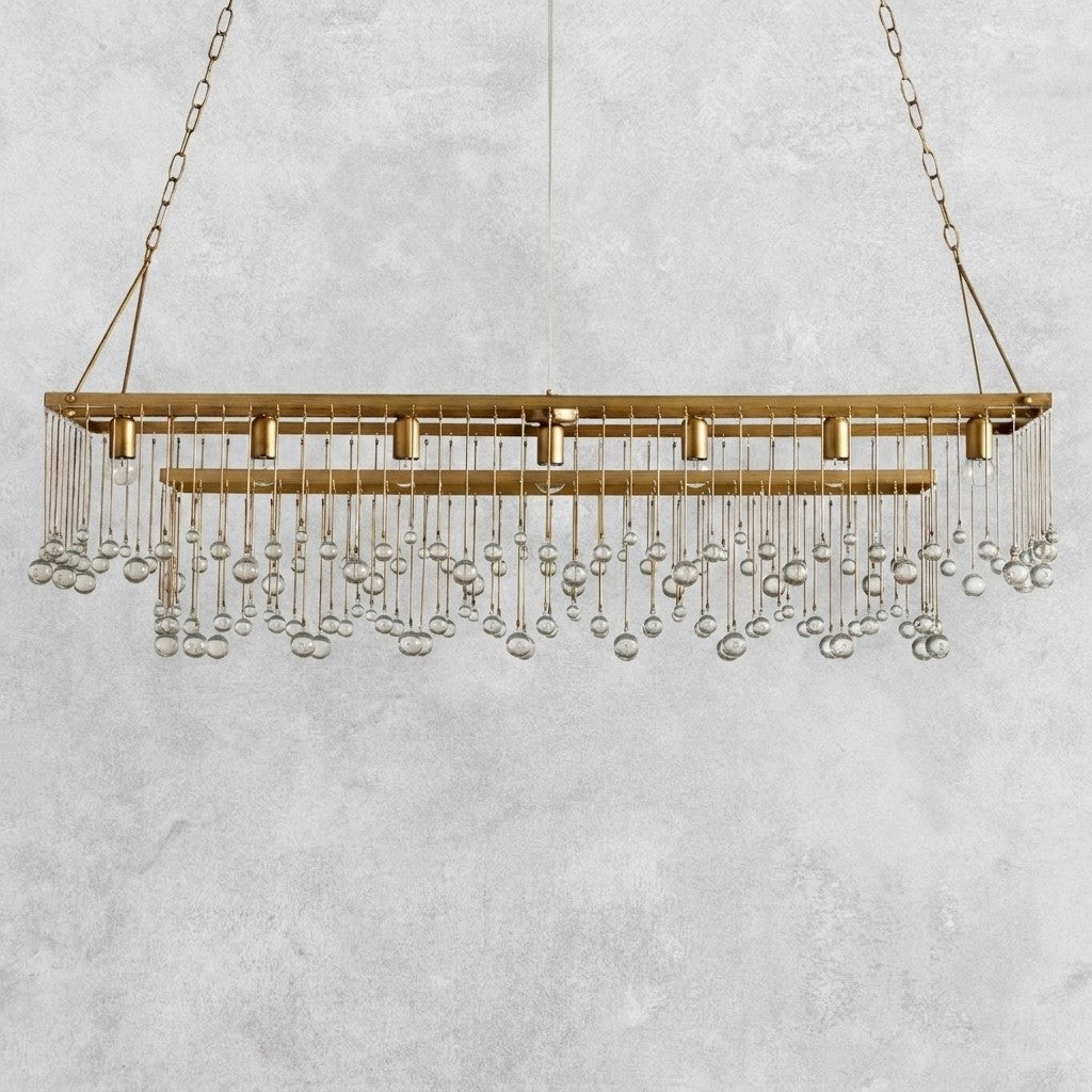 Aubrey Rectangular Chandelier 47''60''