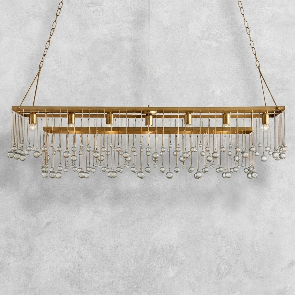 Aubrey Rectangular Chandelier 47''60''
