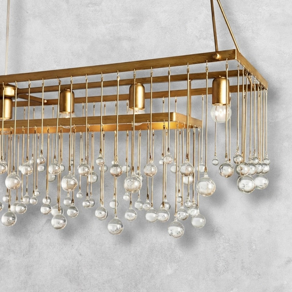 Aubrey Rectangular Chandelier 47''60''