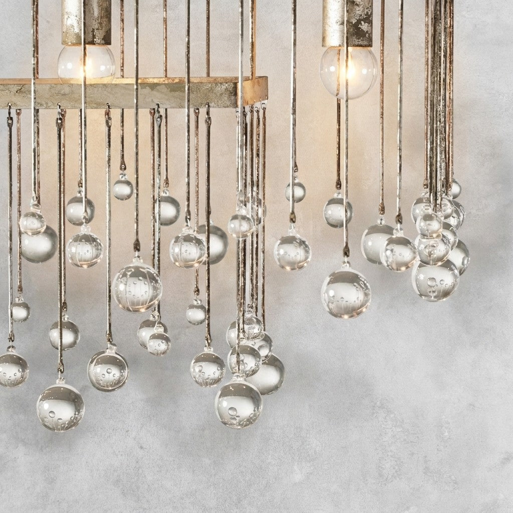 Aubrey Rectangular Chandelier 47''60''