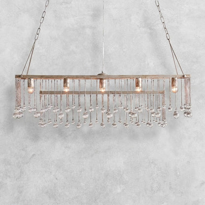 Aubrey Rectangular Chandelier 47''60''