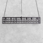 Aubrey Rectangular Chandelier 7 Light