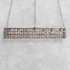 Aubrey Rectangular Chandelier 7 Light