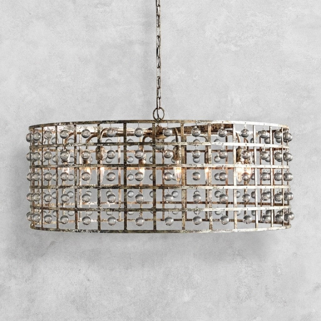 Aubrey Round Chandelier 6/8/12 Light