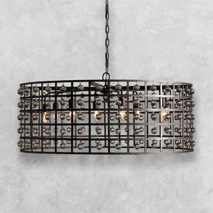 Aubrey Round Chandelier 6/8/12 Light