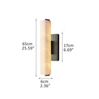 Milano Alabaster Single Wall Sconce
