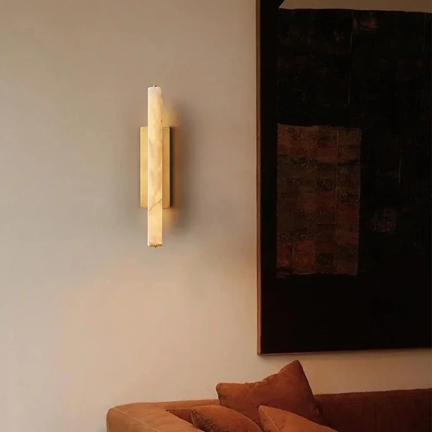 Milano Alabaster Single Wall Sconce