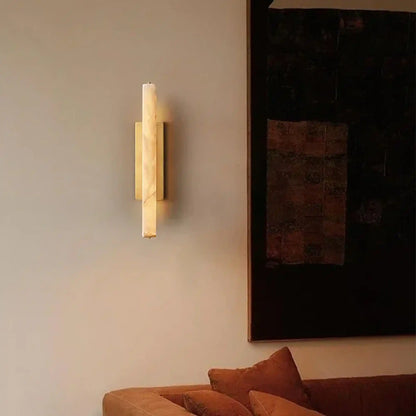 Milano Alabaster Single Wall Sconce