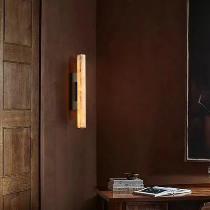 Milano Alabaster Single Wall Sconce