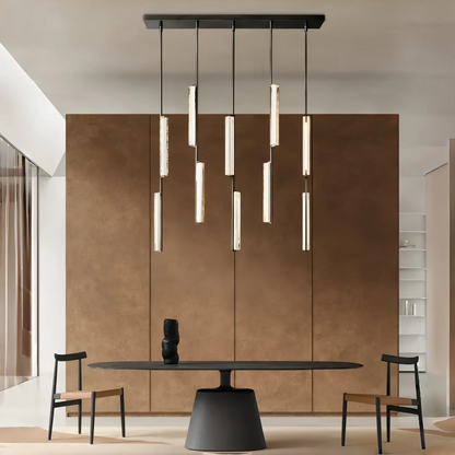 Milano Crystal Linear Chandelier 54‘’