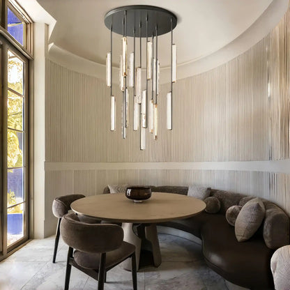 Milano Crystal Round Chandelier 24‘’ 40‘’ 56‘’