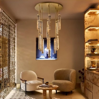 Milano Crystal Round Chandelier 24‘’ 40‘’ 56‘’