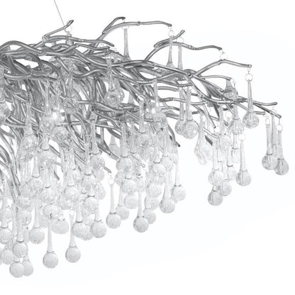 Stunning Tree Branch Crystal Chandelier