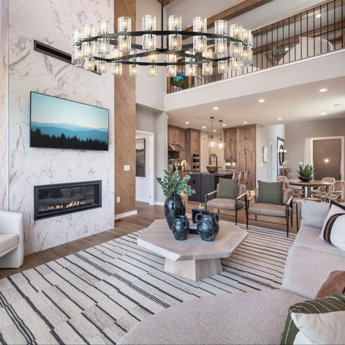 Arcuphoe Led Round Chandelier