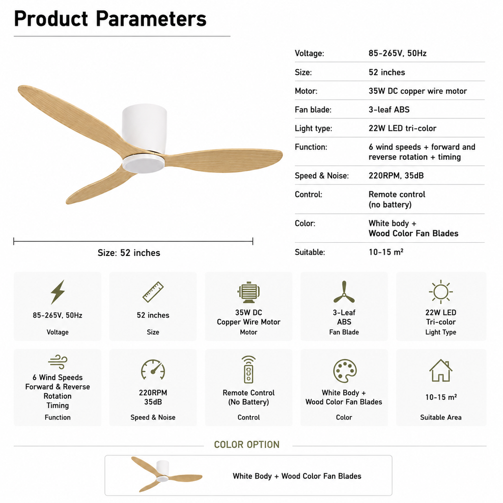 MORI Ceiling Fan