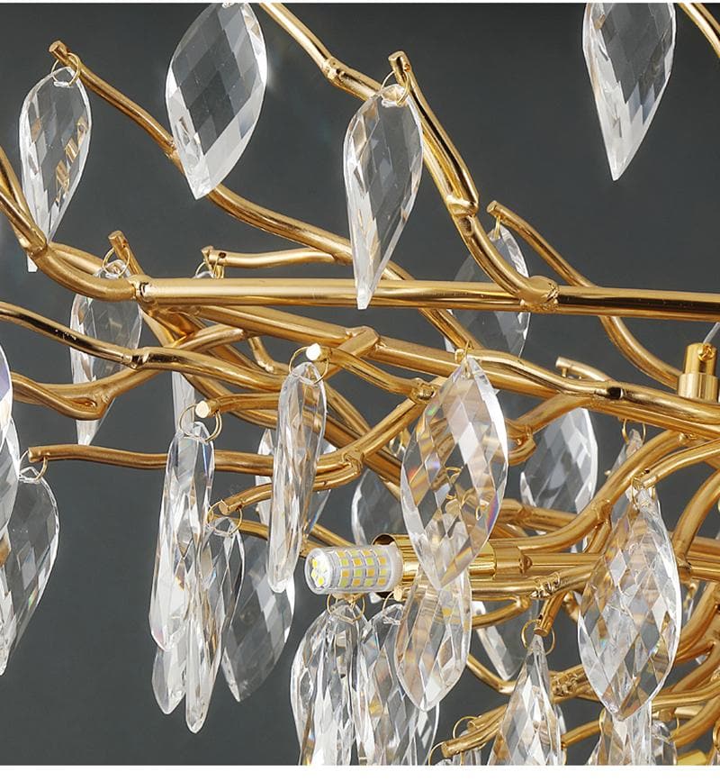 TLL Branch Luxury Polyhedral Crystal Chandelier