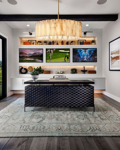 Calociato Onyx Round Chandelier