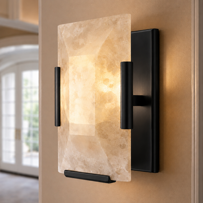 Hadilor Calcite Sconce