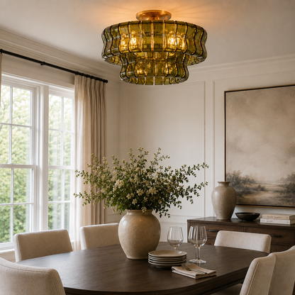 Ghiaccio Flush Mount Lighting