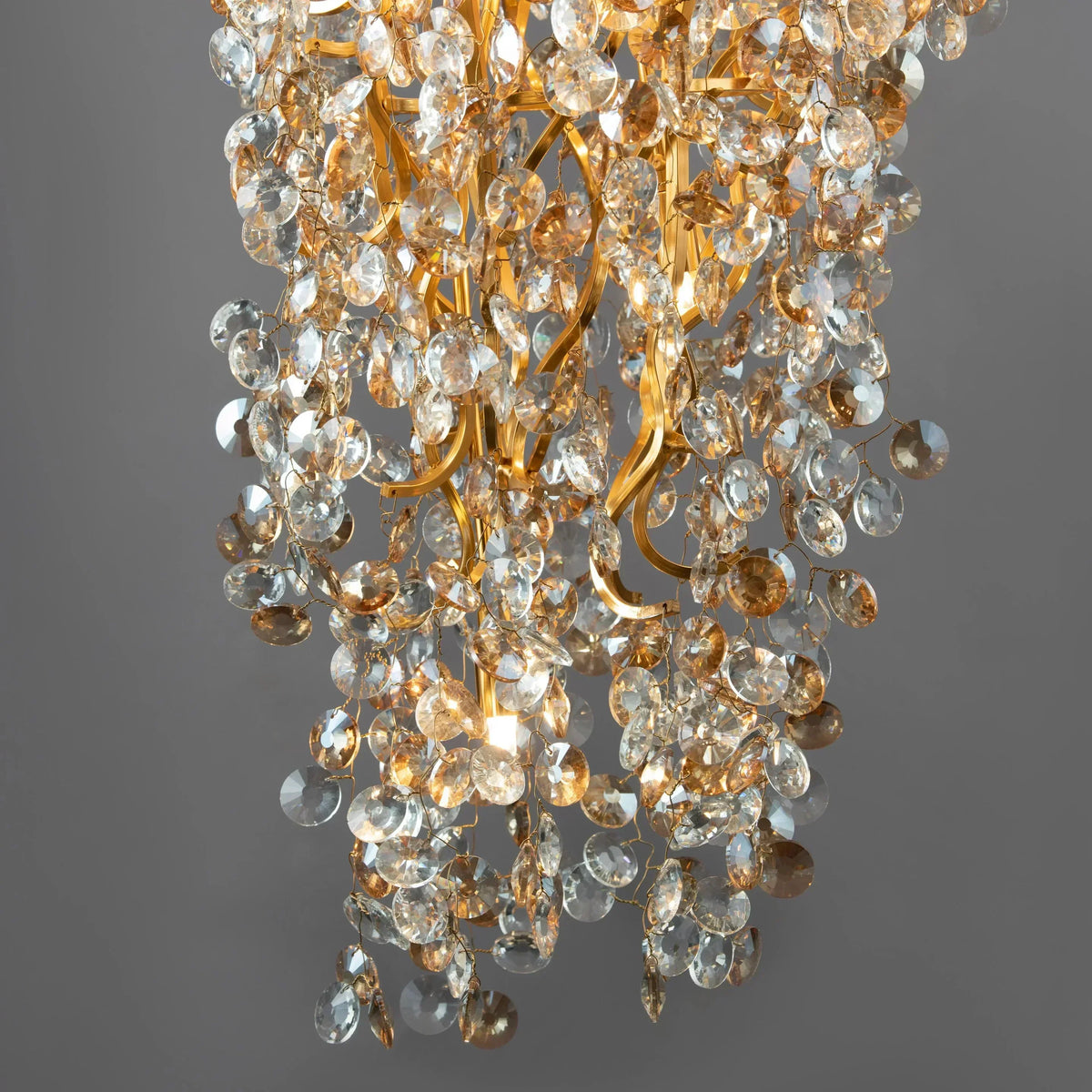New Modern Light Luxury Branch Crystal Chandelier for Dining /Living Room