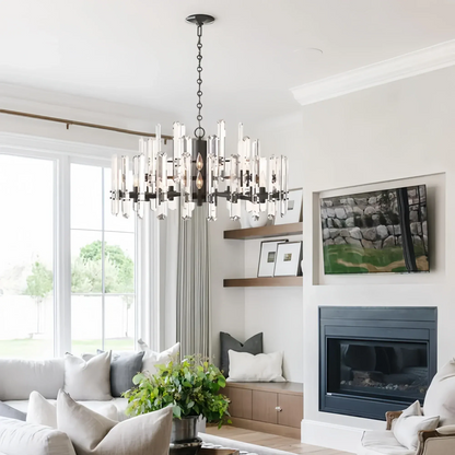 Brinton Crystal Round Chandelier 24'' 36'' 48''