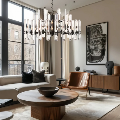 Brinton Crystal Round Chandelier 24'' 36'' 48''