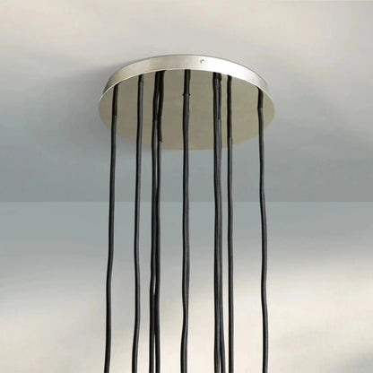Bouble De Crystal Round Cluster Chandelier