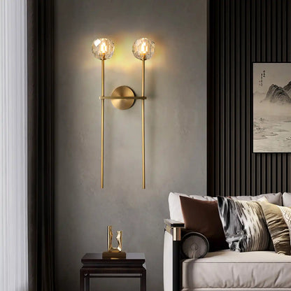 Bouble De Crystal Wall Sconce