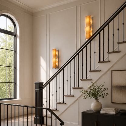 Hadilor Calcite Linear Sconce