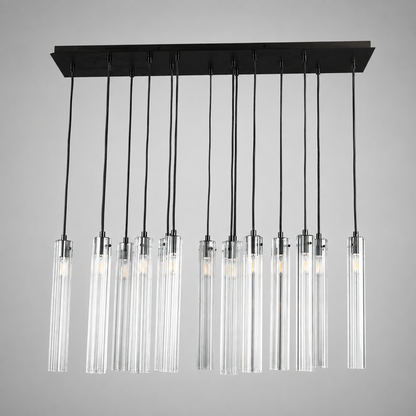 Multi Spot Glass Chandelier
