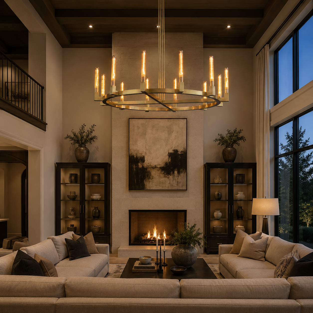 Caddula Round Chandelier