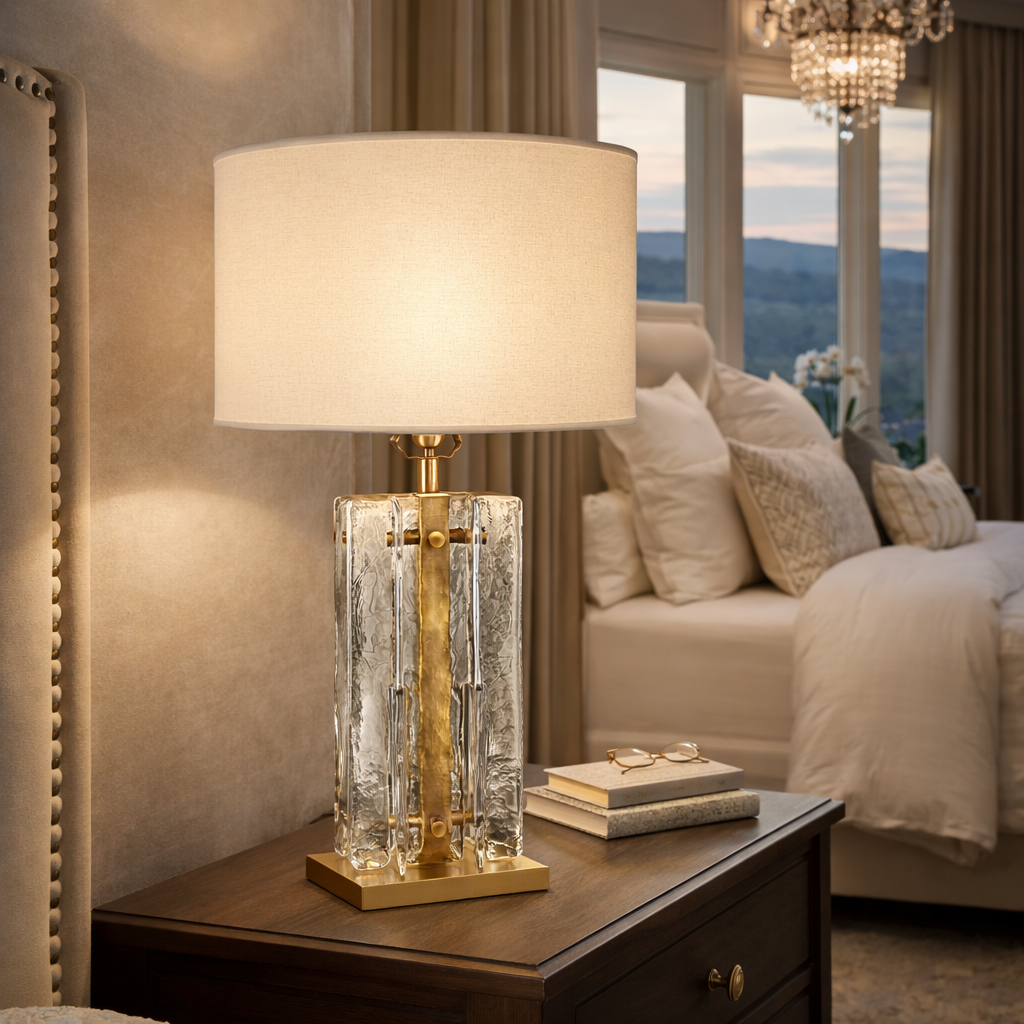 Lakkida Glass Table Lamp