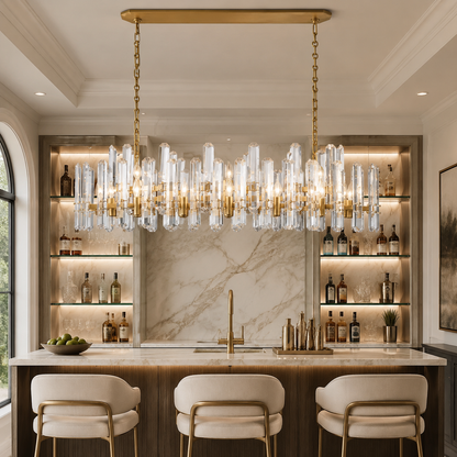 Bororence Linear Chandelier